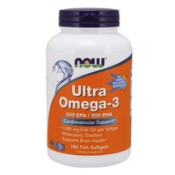 NOW FOODS ULTRA OMEGA-3 500 EPA / 250 DHA 180 KAPS