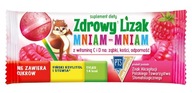 LIZAK KULKA O SMAKU MALINOWYM Z WITAMINĄ D I C BEZGLUTENOWY 6 g - MNIAM MNI