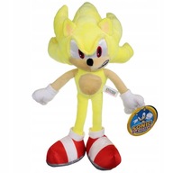 SUPER SONIC THE HEDGEHOG MASKOT PLYŠÁK 35CM ORIGINÁL