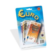 Pieniądze Euro Do Zabawy i Nauki Liczenia Sztuczne Banknoty 3+ Alexander