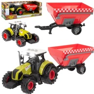 Traktor s prívesom Poľnohospodárska súprava Farmer