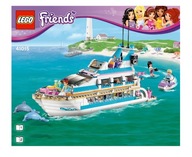 LEGO INSTRUKCJA - Friends Dolphin Cruiser 41015 2013r.