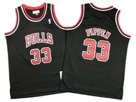 Strój koszykarski nr 33 Pippen Bulls Jersey, 152-164