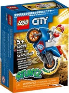 LEGO City 60298 Rakietowy motocykl kaskaderski