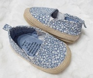 H&M niechodki buciki buty niemowlęce na lato mokasynki 16 17 68-74 10cm