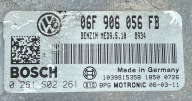 VW PASSAT B6 2.0 control unit computer ECU 06F906056FB 0261S02261