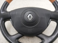 RENAULT VEL SATIS LAGUNA II lenkrad Holzerne Leder MULTIFUNKCJA LADNA