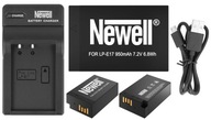 BATERIA AKUMULATOR NEWELL LP-E17 DO CANON EP 760D M3 M6 850D 950MAH + ŁAD.