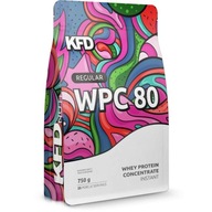 Proteínový kondicionér KFD WPC 80 prášok 750g príchuť biela čokoláda - malina