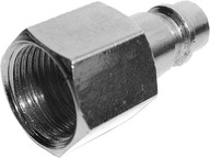 Wtyk z Gwintem Wewnętrznym 1/4" STAL-CHROM BRADAS