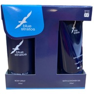 Blue Stratos Zestaw Prezentowy Dezodorant+Żel pod prysznic