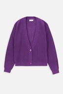 Sweter Rozpinany Dla Dziewczynki 152 Fioletowy Coccodrillo WC4
