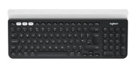 Logitech K780 Multi-Device Wireless Keyboard - (Qwertz DE) - čierna / biela