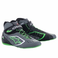 Kartingové topánky Alpinestars Tech 1-KX V2 šedo-zelené veľ. 35