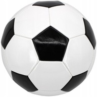 Piłka nożna biało czarna rozmiar 5 260-280gr biedronka