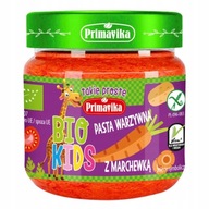 Primavika BIO KIDS Pasta warzywna z marchewką 160g