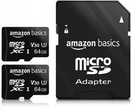 SD karta Amazon Basics LSMICRO64GU3D 64 GB