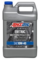 Syntetický motorový olej Amsoil Synthetic Motorcycle Oil 3,78 l 10W-40