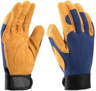 Ochranné pracovné rukavice vystužené kožou ARDON 8