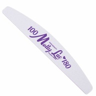 Pilník na nechty Bezpečný balík MollyLac loďka fialová stred 100/18