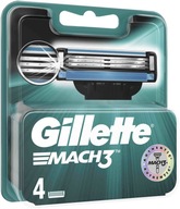 Wymienne ostrza wkłady do maszynki do golenia Gillette Mach3 4 szt.