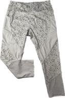 Legginsy sportowe damskie 3/4 rybaczki sport białe mix wzorów AVIA r. M USA