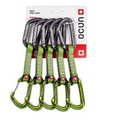 Ekspres wspinaczkowy Hawk QD Combi PAD 16 10 cm - green Ocun