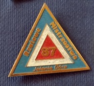 Odznaka wędkarska PZW Rzutowe Jelenia Góra 1987