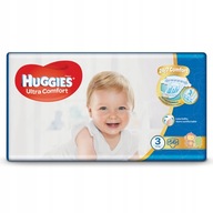 Pieluchy Huggies Ultra Comfort pieluszki jednorazowe r. 3 5-8 kg 56 szt.