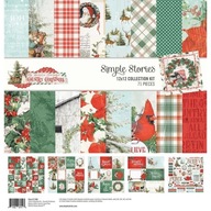 Zestaw 30x30 - Simple Stories - Country Christmas