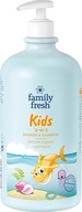 FAMILY FRESH ŻEL POD PRYSZNIC DLA DZIECI + SZAMPON 2W1 KIDS 1L