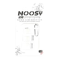 Zestaw Adapterów Nano Sim/Micro,Micro Sim i Nano/Sim (NOOSY 3w1) biały