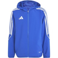 Kurtka dla dzieci adidas Tiro 23 League Windbreaker niebieska IA1626 164cm