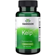 SWANSON KELP 225mcg jod 250t źródło JODU TARCZYCA