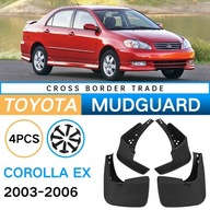 4ks Car PP Mudguards For Toyota Corolla EX 2003-2006