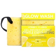 Biovene Glow Wash jemne exfoliačná špongia s vitamínom C 75g