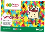 Blok Wycinanka A4/10K 100g HAPPY COLOR