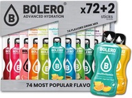 BOLERO DRINK MIX SMAKÓW Bez Cukru 72 szt +2 Gratis