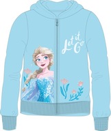 BLUZA DZIEWCZĘCA KAPTUR KANGUREK FROZEN ELSA 128