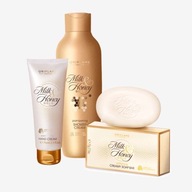 ORIFLAME Zestaw Milk & Honey Gold _ 3 produkty