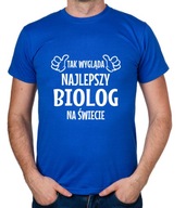 koszulka NAJLEPSZY BIOLOG prezent