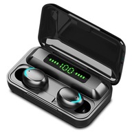 Słuchawki bezprzewodowe BLUETOOTH 5.0 z powerbankiem do telefonu smartfona