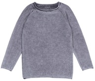 Szary dekatyzowany sweter PRIMARK 7-8 lat 128 cm