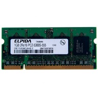 RAM DDR2 ELPIDA EBE11UE6ACUA-6E-E 1 GB