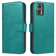 Etui do Motorola Moto EDGE 30 Neo Skórzane PORTFEL SKIN CASE + Szkło 9H