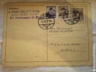Karta pocztowa Wien - 1937