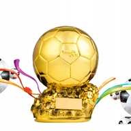 Europejska piłka nożna złota piłka trofeum pamiątk 15cm