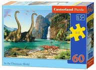 Puzzle 60 Świat Dinozaurów Castorland B-06922-1