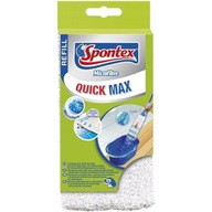 Mop plochý zásoba SPONTEX Quick Max microfibra 97050123