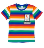 016 Kolorowa bluzka T-Shirt rozmiar 110/116